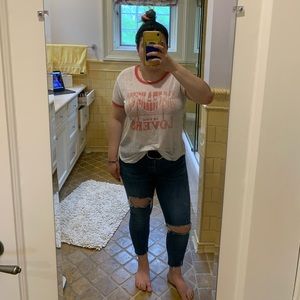 Free People Graphic Tee